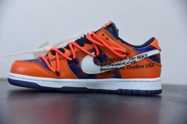 00F x Nike SB Dunk Low Orange Perple White CT0856-801 - Image 11