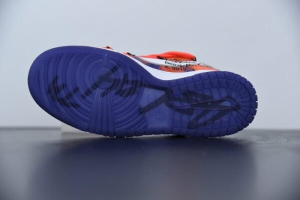 00F x Nike SB Dunk Low Orange Perple White CT0856-801 - Image 12