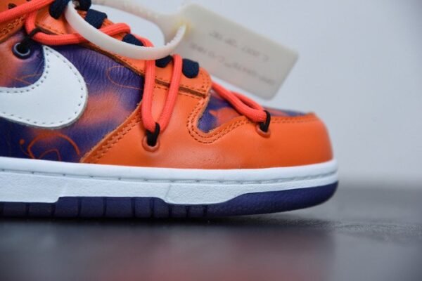 00F x Nike SB Dunk Low Orange Perple White CT0856-801 - Image 15