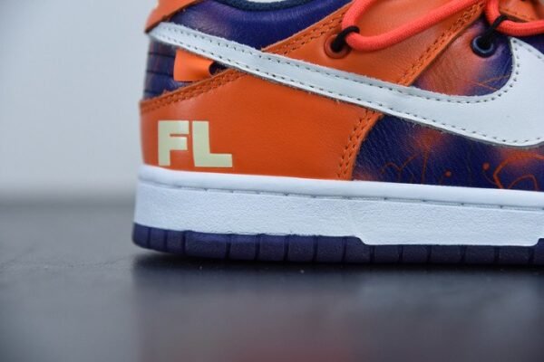 00F x Nike SB Dunk Low Orange Perple White CT0856-801 - Image 16