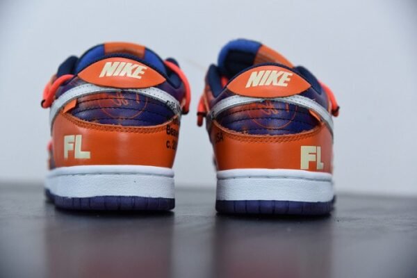 00F x Nike SB Dunk Low Orange Perple White CT0856-801 - Image 6