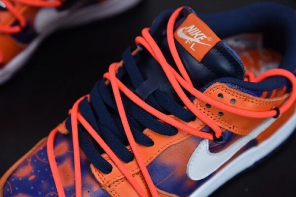 00F x Nike SB Dunk Low Orange Perple White CT0856-801 - Image 7
