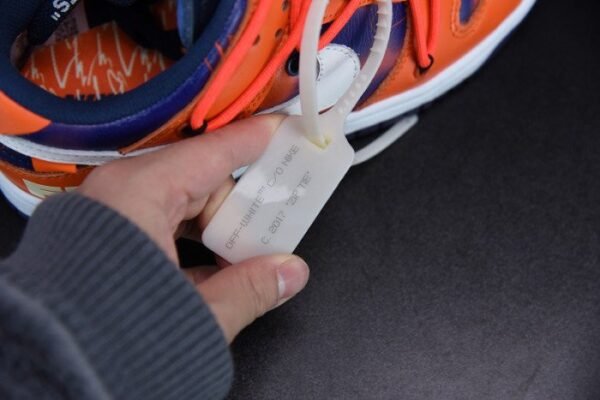 00F x Nike SB Dunk Low Orange Perple White CT0856-801 - Image 9