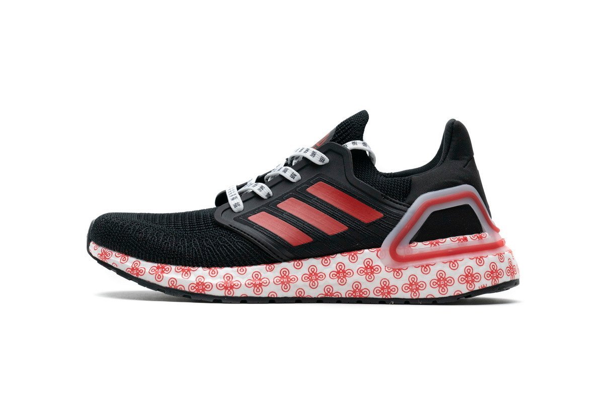 adidas Ultra BOOST 20 CONSORTIUM Black Red Real Boost