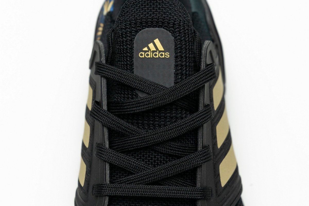 adidas Ultra BOOST 20 CONSORTIUM Black Metallic Gold Real Boost - Image 7