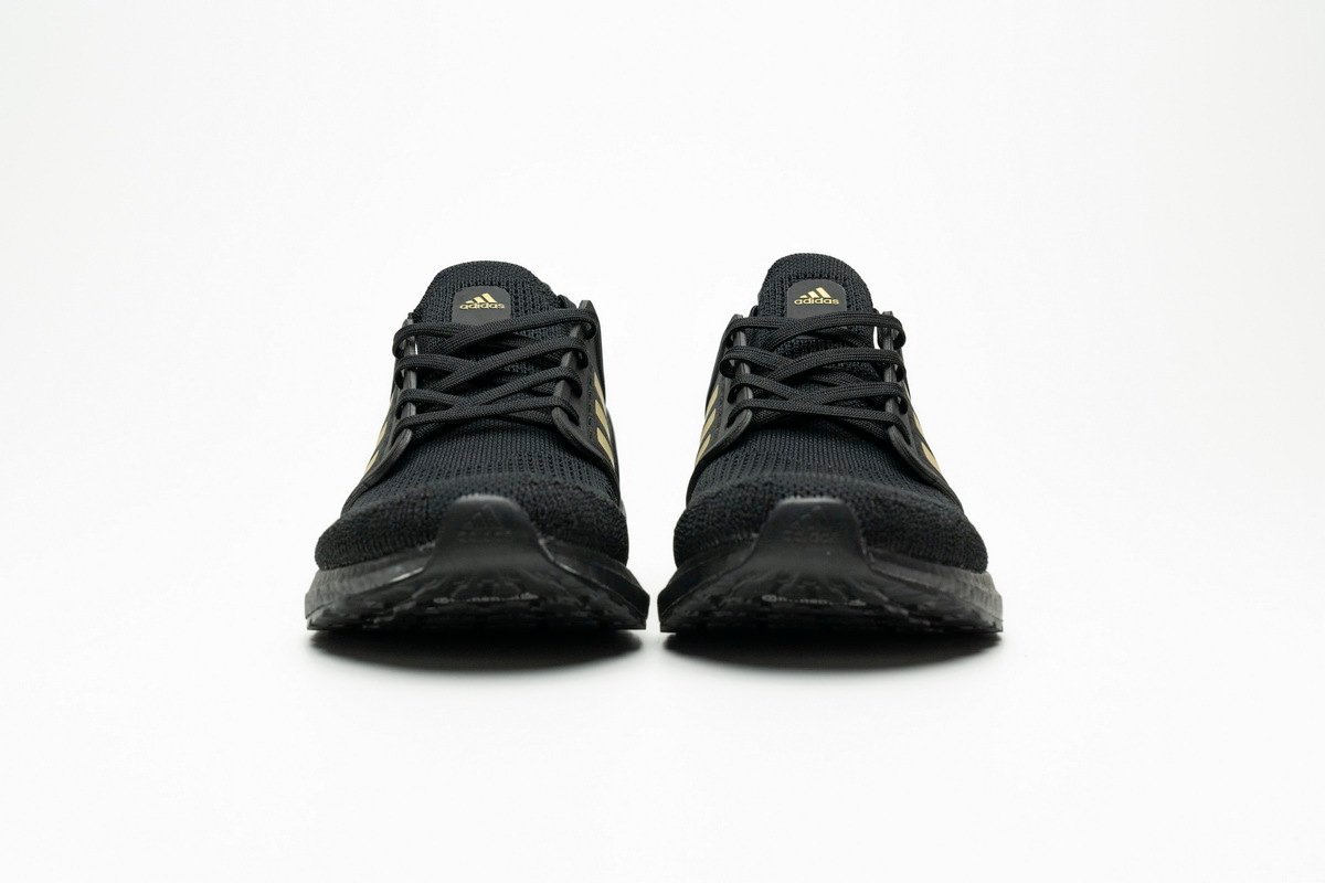 adidas Ultra BOOST 20 CONSORTIUM Black Metallic Gold Real Boost - Image 11