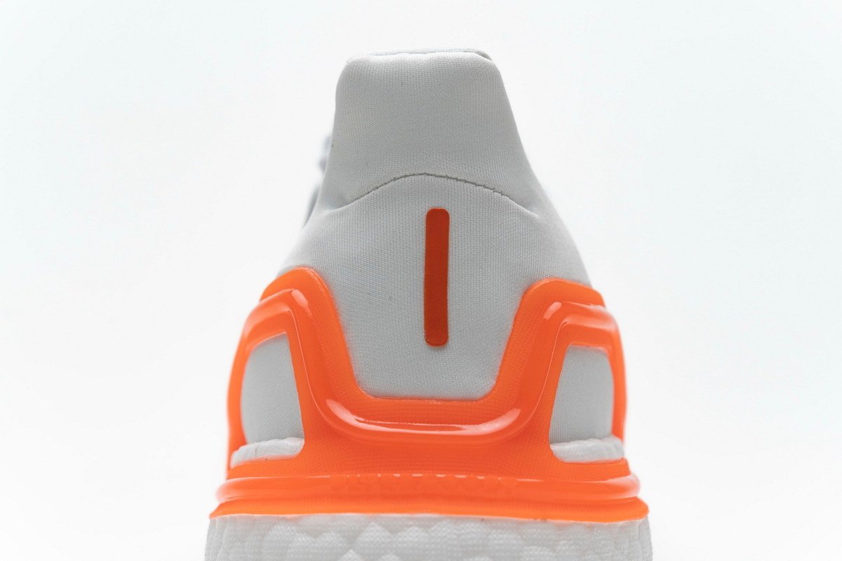 adidas Ultra BOOST 20 Primeblue White Blue Orange - Image 14