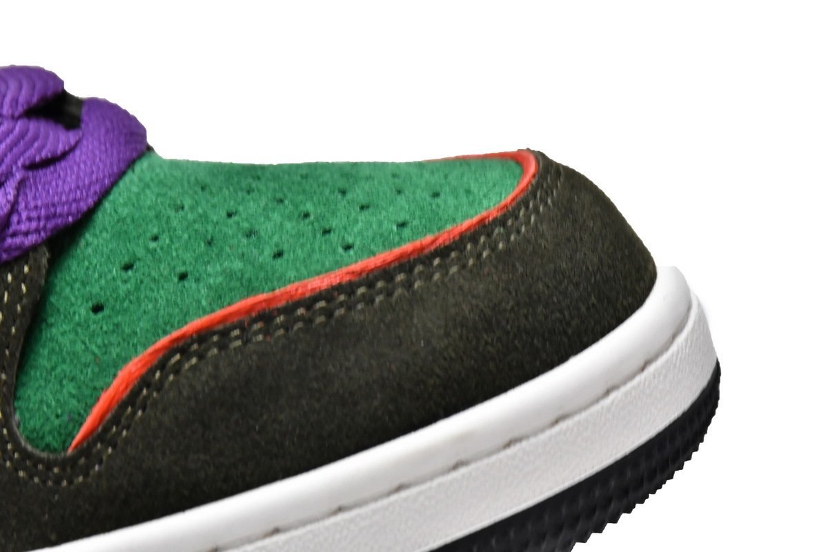 A Bathing Ape B@pe SK8 Sta Dark Purple Green - Image 9