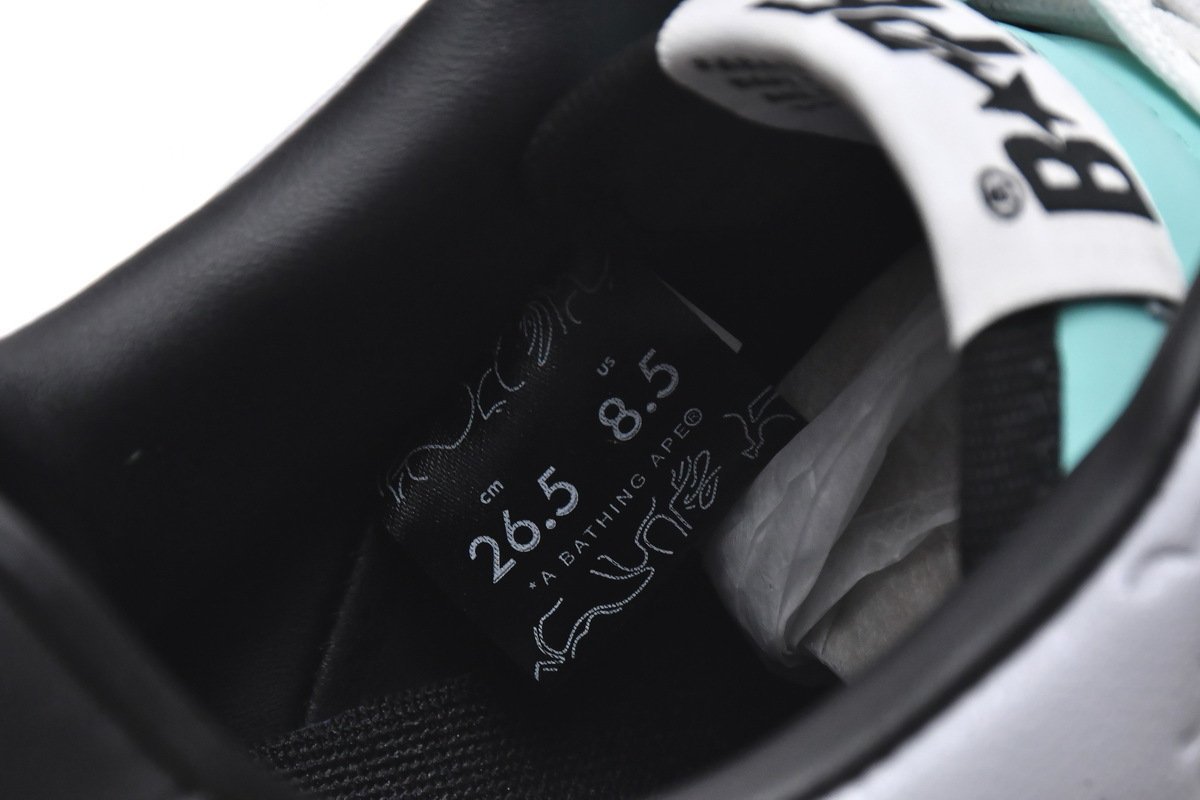 A Bathing Ape B@pe Sta Low Grey Black - Image 4