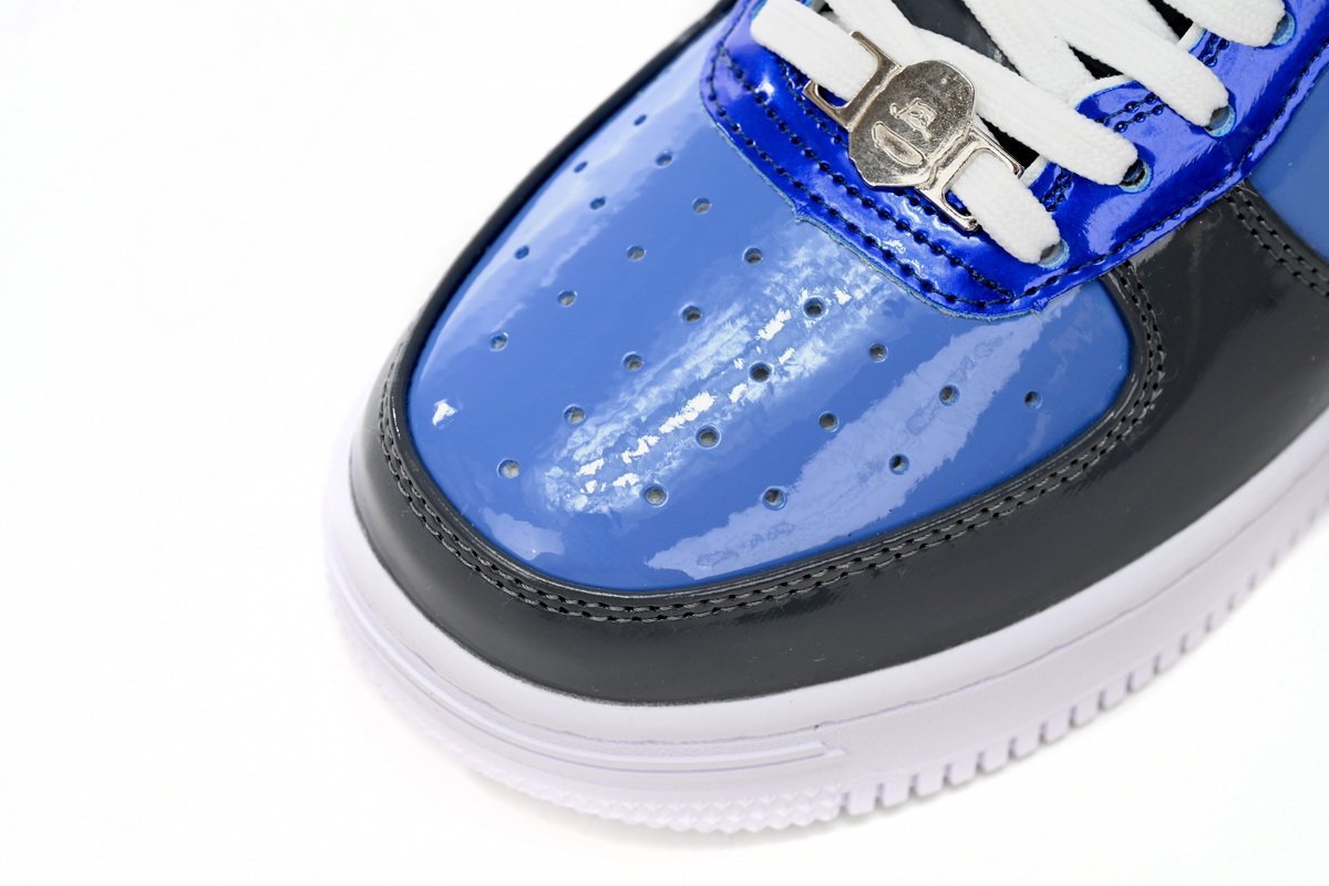 A Bathing Ape B@pe Sta Low Navy Color Combo - Image 4