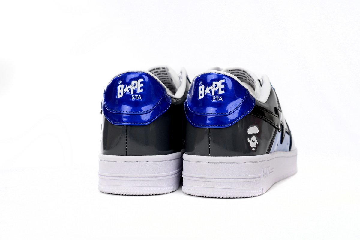 A Bathing Ape B@pe Sta Low Navy Color Combo - Image 11