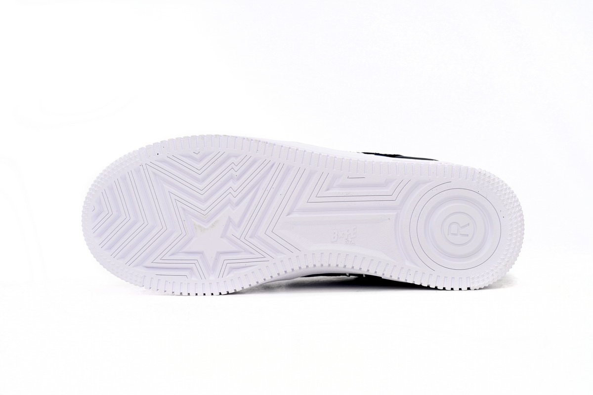 A Bathing Ape B@pe Sta Low Navy Color Combo - Image 10