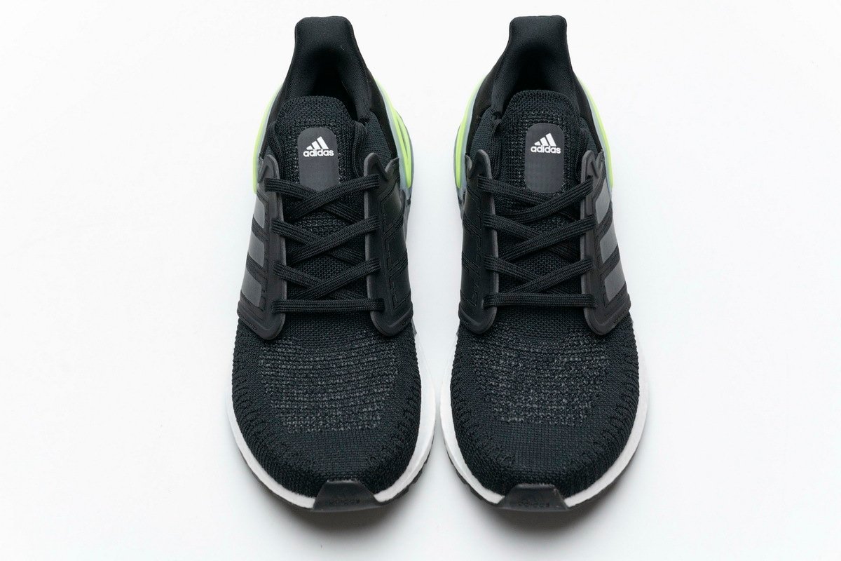 adidas Ultra BOOST 20 CONSORTIUM Black Grey Green Real Boost - Image 3