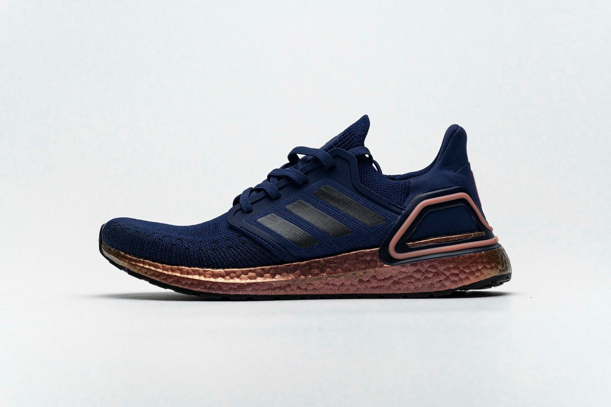 adidas Ultra BOOST 20 CONSORTIUM Dark Blue Gold Real Boost