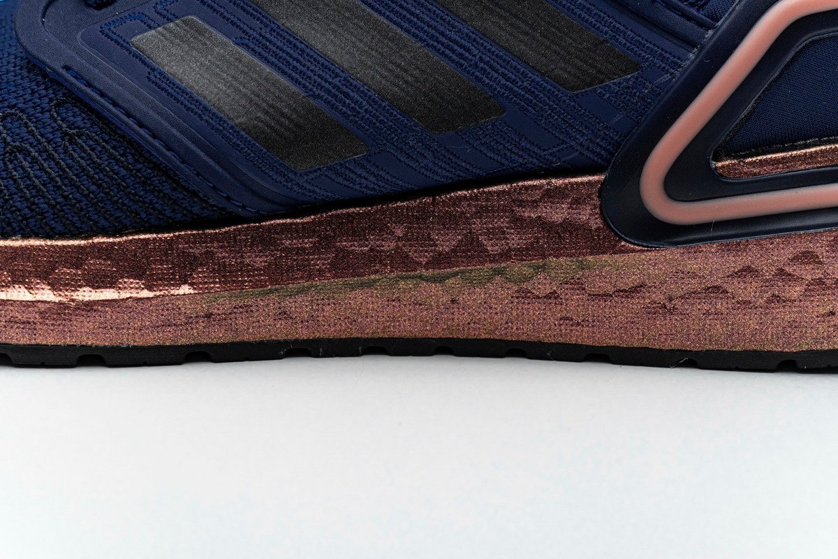 adidas Ultra BOOST 20 CONSORTIUM Dark Blue Gold Real Boost - Image 8