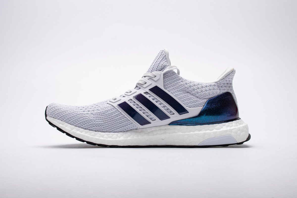 adidas Ultra Boost 4.0 White Grey Real Boost