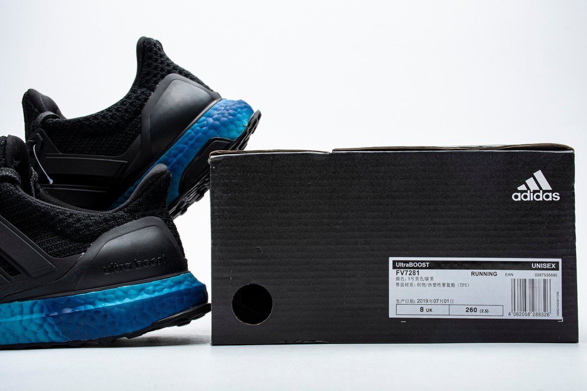 adidas Ultra Boost Colored Sole Blue - Image 15