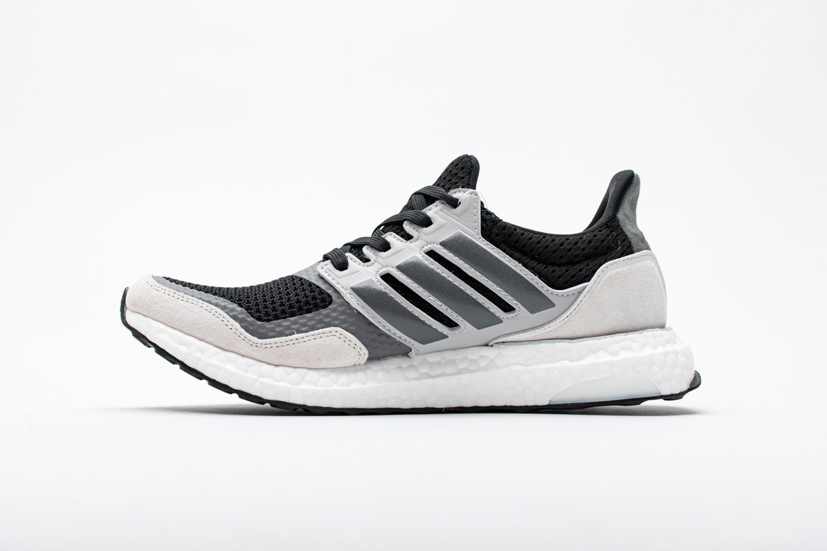 adidas Ultra Boost S&L Black Grey Four Red