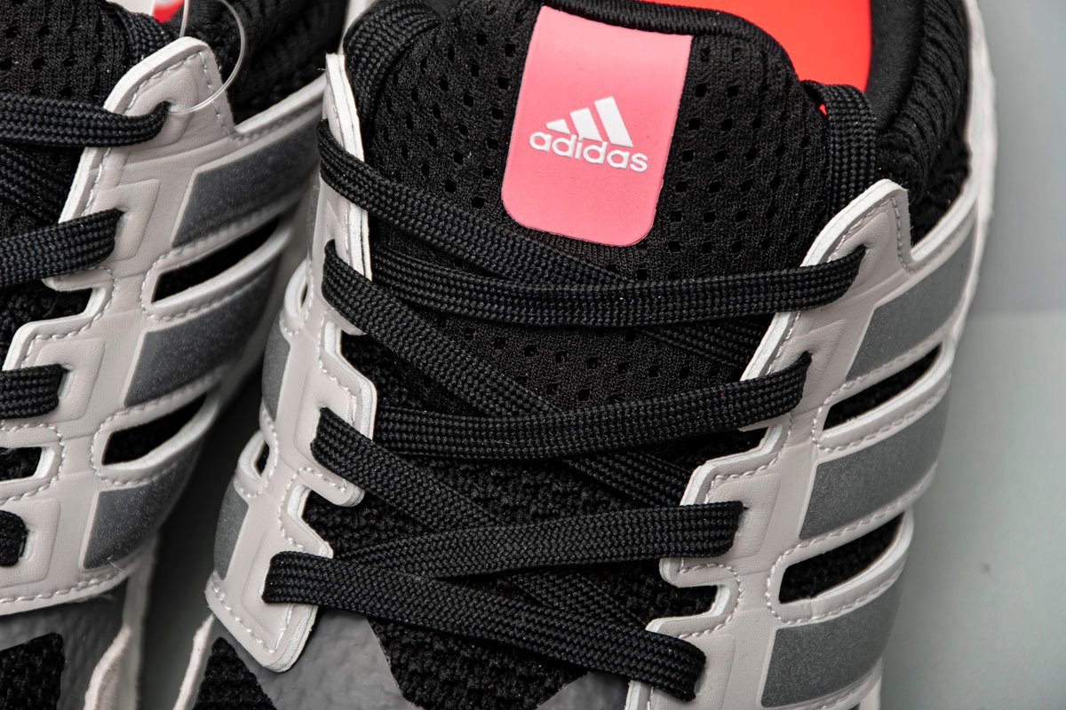 adidas Ultra Boost S&L Black Grey Four Red - Image 10