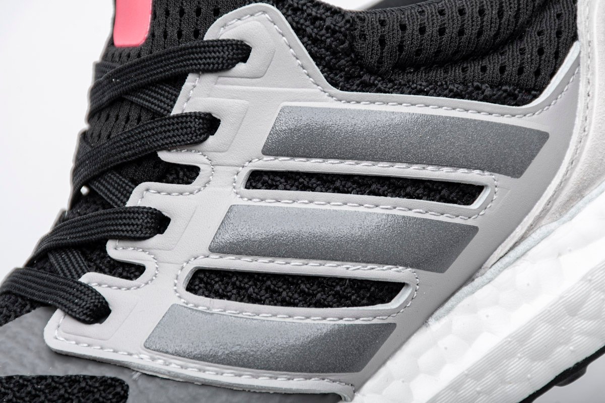 adidas Ultra Boost S&L Black Grey Four Red - Image 11