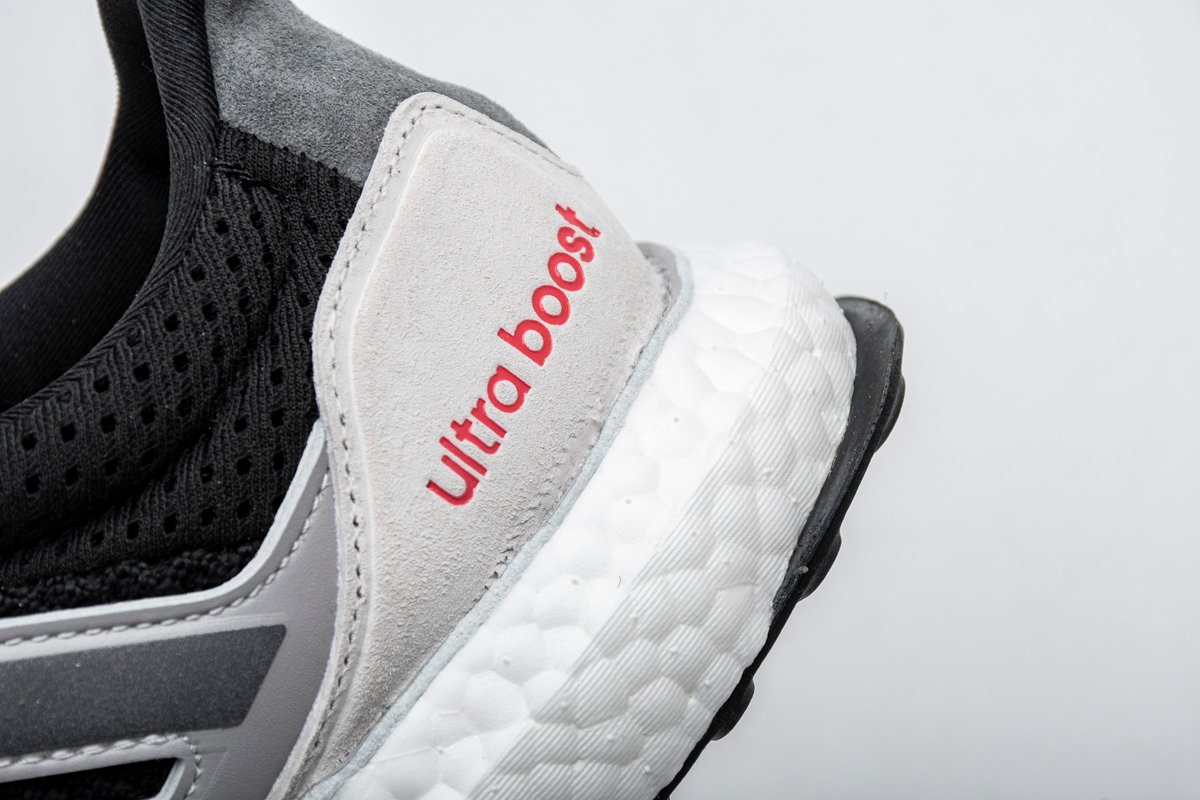 adidas Ultra Boost S&L Black Grey Four Red - Image 12