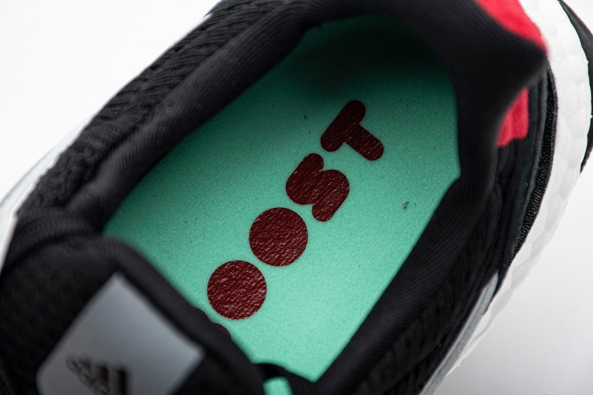 adidas Ultra Boost S&L Black Grey Power Red - Image 8