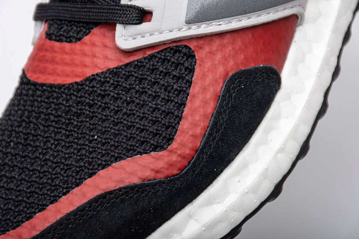 adidas Ultra Boost S&L Black Grey Power Red - Image 14