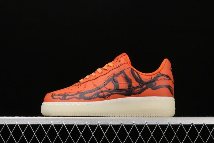 Air Force 1 Low ?Orange Skeleton? ? Nike ? CU8067-800 - Image 3