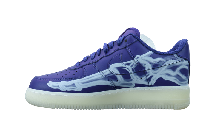 Air Force 1 Low ?Purple Skeleton? ? Nike ? CU8067-500