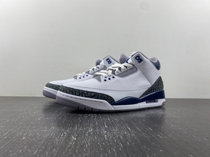 Air Jordan 3 ?Midnight Navy?CT8532-140 - Image 3