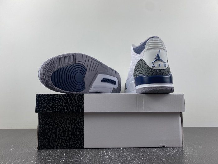 Air Jordan 3 ?Midnight Navy?CT8532-140 - Image 5