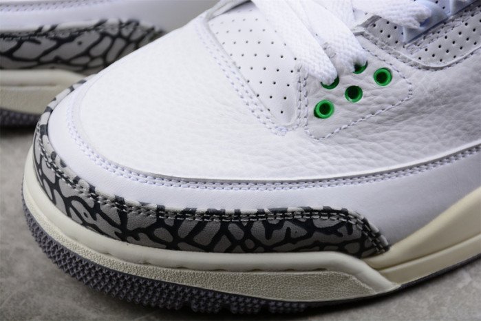Air Jordan 3 WMNS ?Lucky Green? CK9246-136 - Image 8