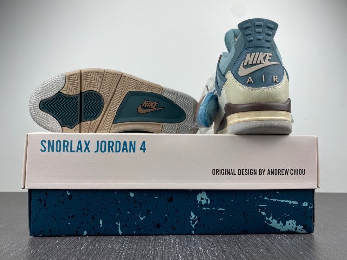 Air Jordan 4 Snorlax Custom - Image 7