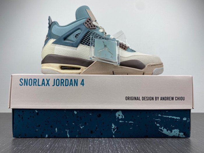 Air Jordan 4 Snorlax Custom - Image 8