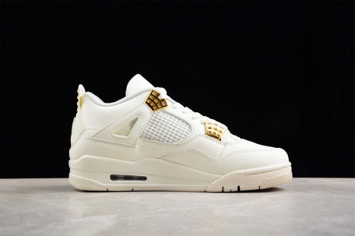 Air Jordan 4 WMNS ?Metallic Gold? AQ9129-170 - Image 2