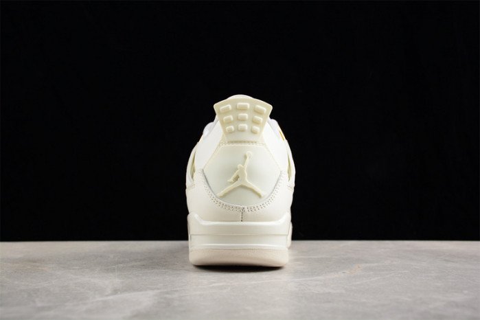 Air Jordan 4 WMNS ?Metallic Gold? AQ9129-170 - Image 5