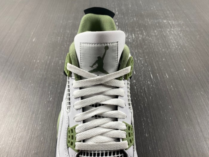 Air Jordan 4 WMNS ?Oil Green? AQ9129-103 - Image 3