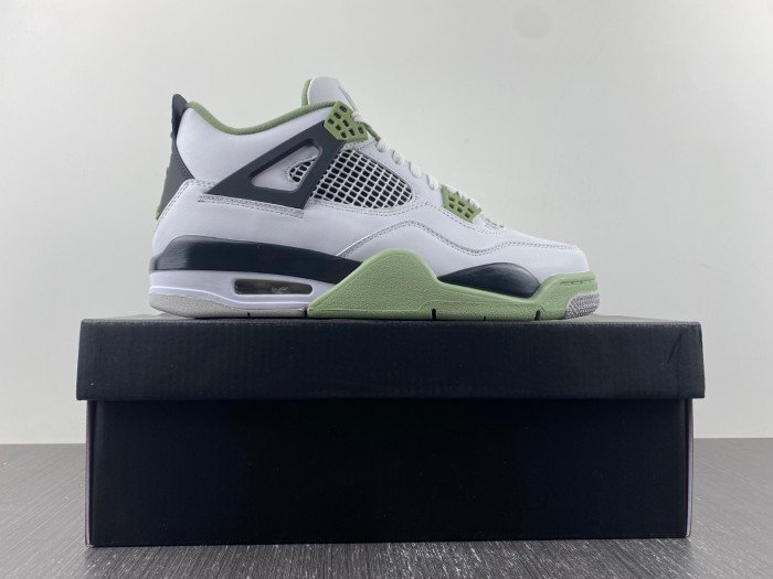Air Jordan 4 WMNS ?Oil Green? AQ9129-103 - Image 13
