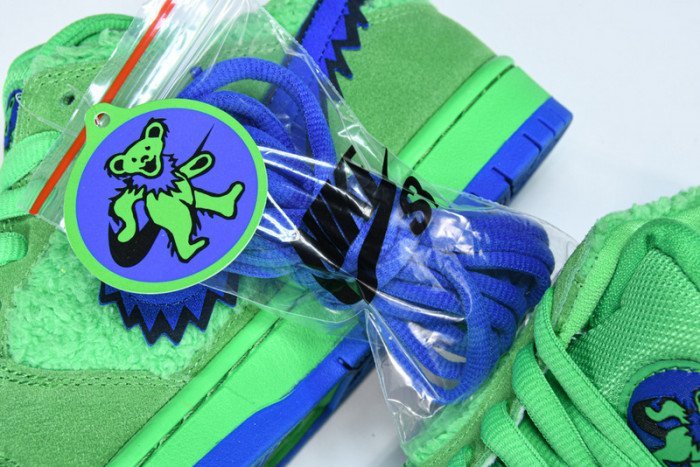 Grateful Dead x Nike SB Dunk Low ?Green Bear? CJ5378-300 - Image 20