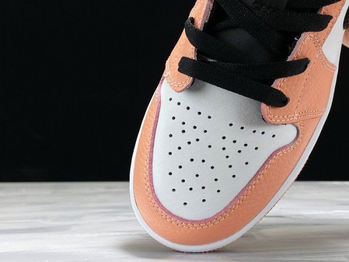 Jordan 1 Mid Pink Quartz (GS) 555112-603 - Image 6