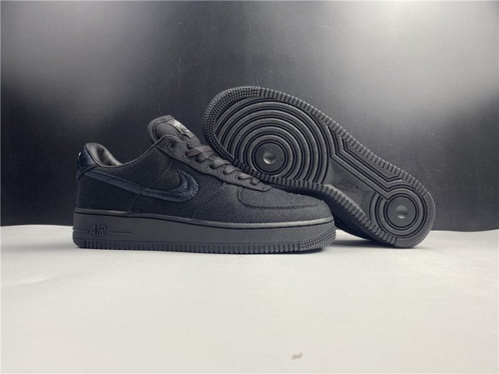 Nike Air Force 1 Low Stussy Black CZ9084-001 - Image 12