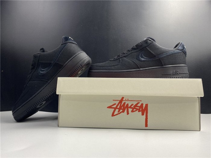Nike Air Force 1 Low Stussy Black CZ9084-001 - Image 15
