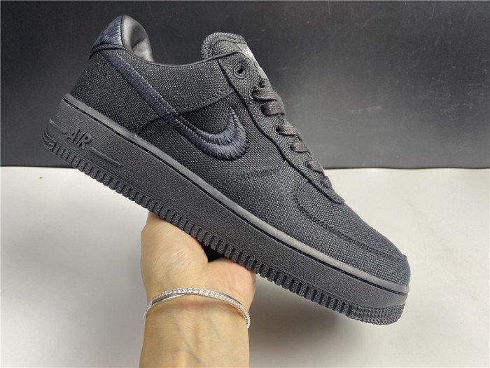 Nike Air Force 1 Low Stussy Black CZ9084-001 - Image 18