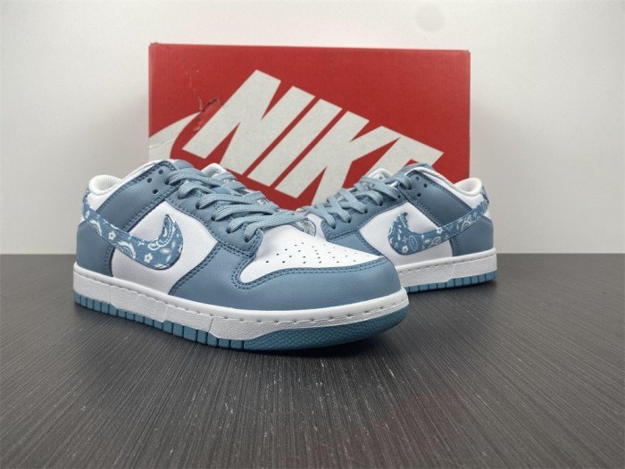 Nike Dunk Low Blue Paisley DH4401-101 - Image 5