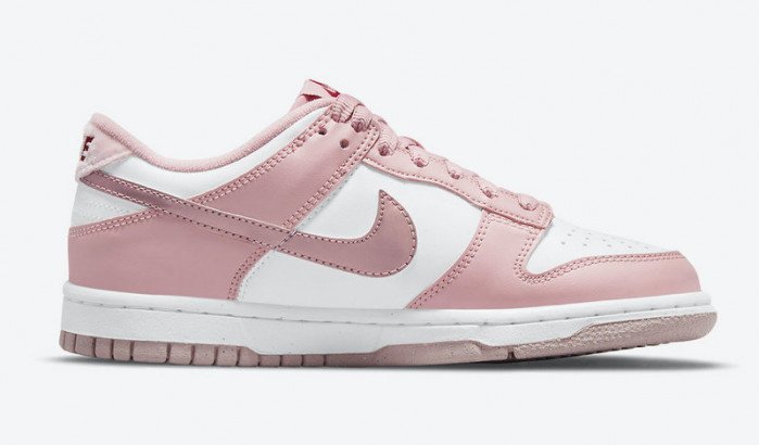 Nike Dunk Low GS Pink Velvet DO6485-600 - Image 2