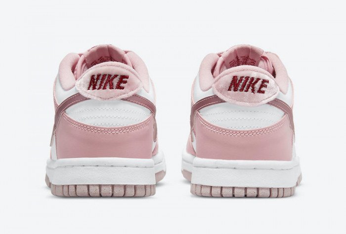 Nike Dunk Low GS Pink Velvet DO6485-600 - Image 6