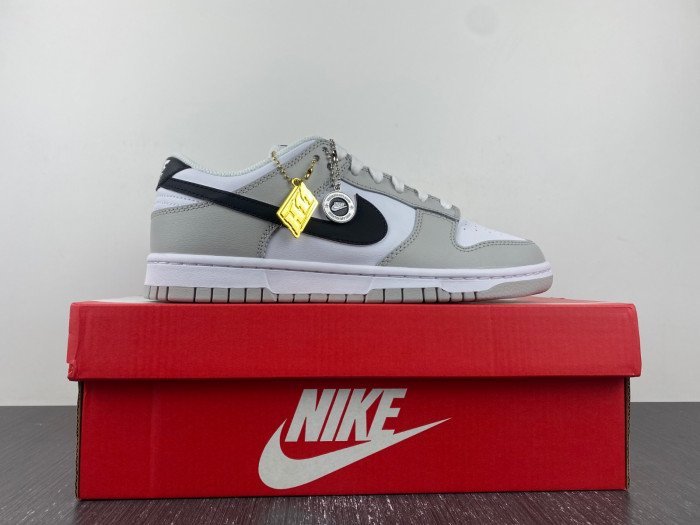 Nike Dunk Low Grey Fog Lottery DR9654-001 - Image 2