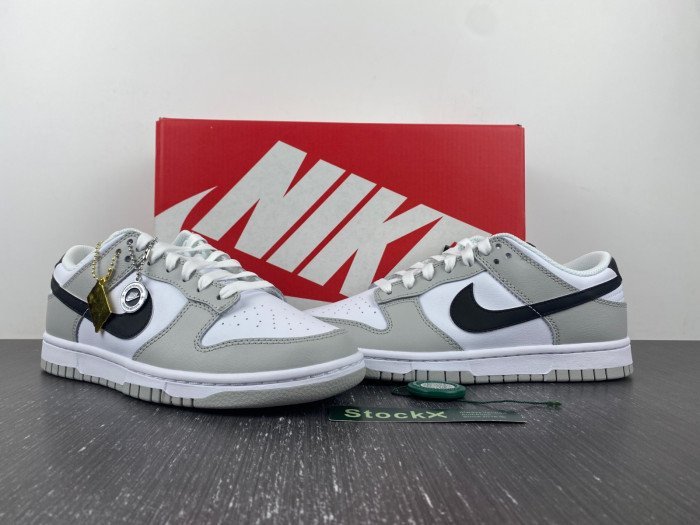 Nike Dunk Low Grey Fog Lottery DR9654-001 - Image 3