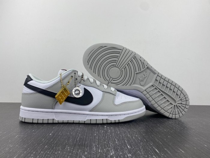 Nike Dunk Low Grey Fog Lottery DR9654-001 - Image 4