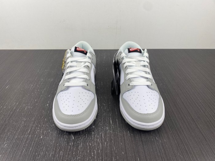 Nike Dunk Low Grey Fog Lottery DR9654-001 - Image 8